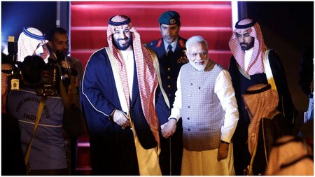 'India has played a part in building Saudi Arabia in the past 70 years'