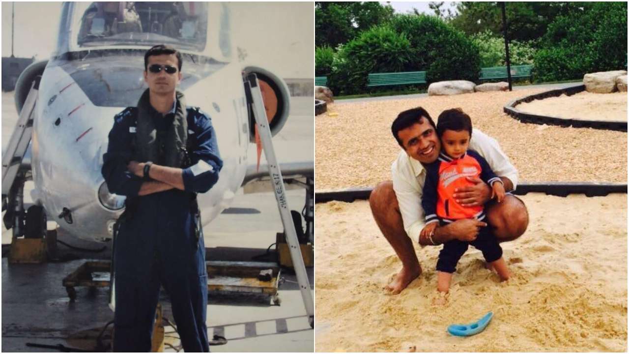Sahil Gandhi with his son