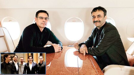 Rajkumar Hirani spotted with Atul Agnihotri