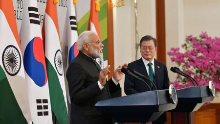 India and South Korea sign 6 agreements