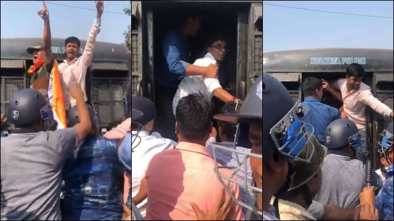 BJYM protest