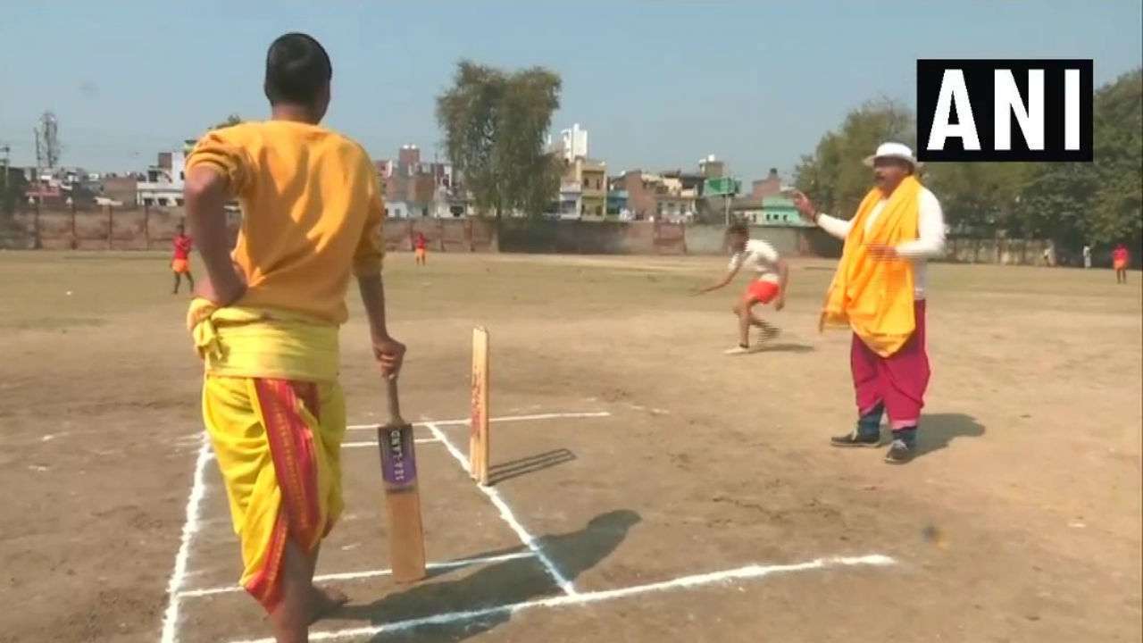 When cricket got a Sanskrit touch