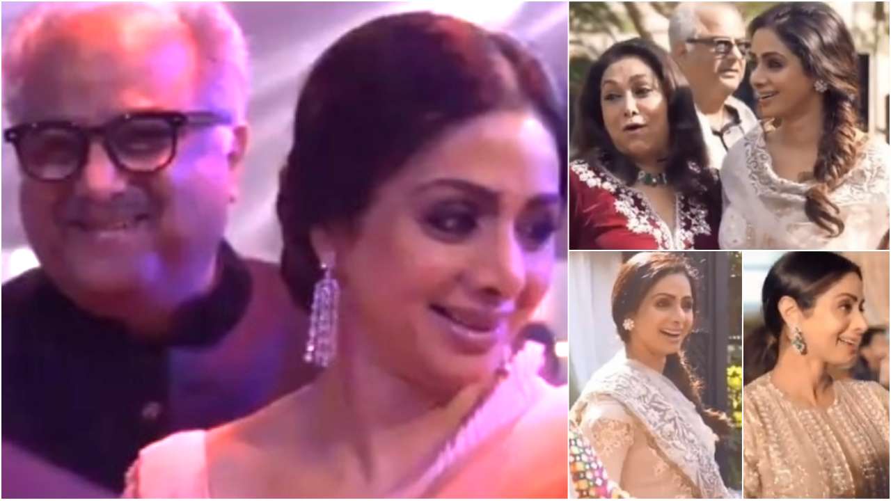 1280px x 720px - Watch: Sridevi's last video shared by Boney Kapoor goes viral on the eve of  her first death anniversary