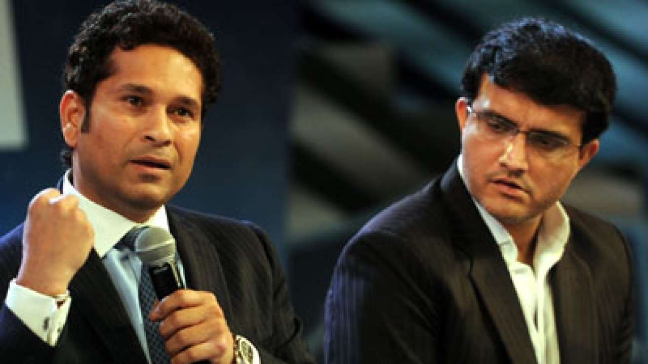 Sachin Tendulkar and Sourav Ganguly