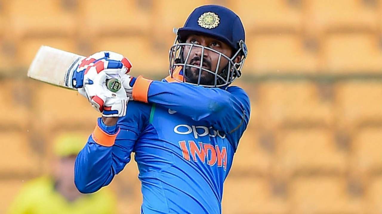 Krunal Pandya's silly shot gets him out