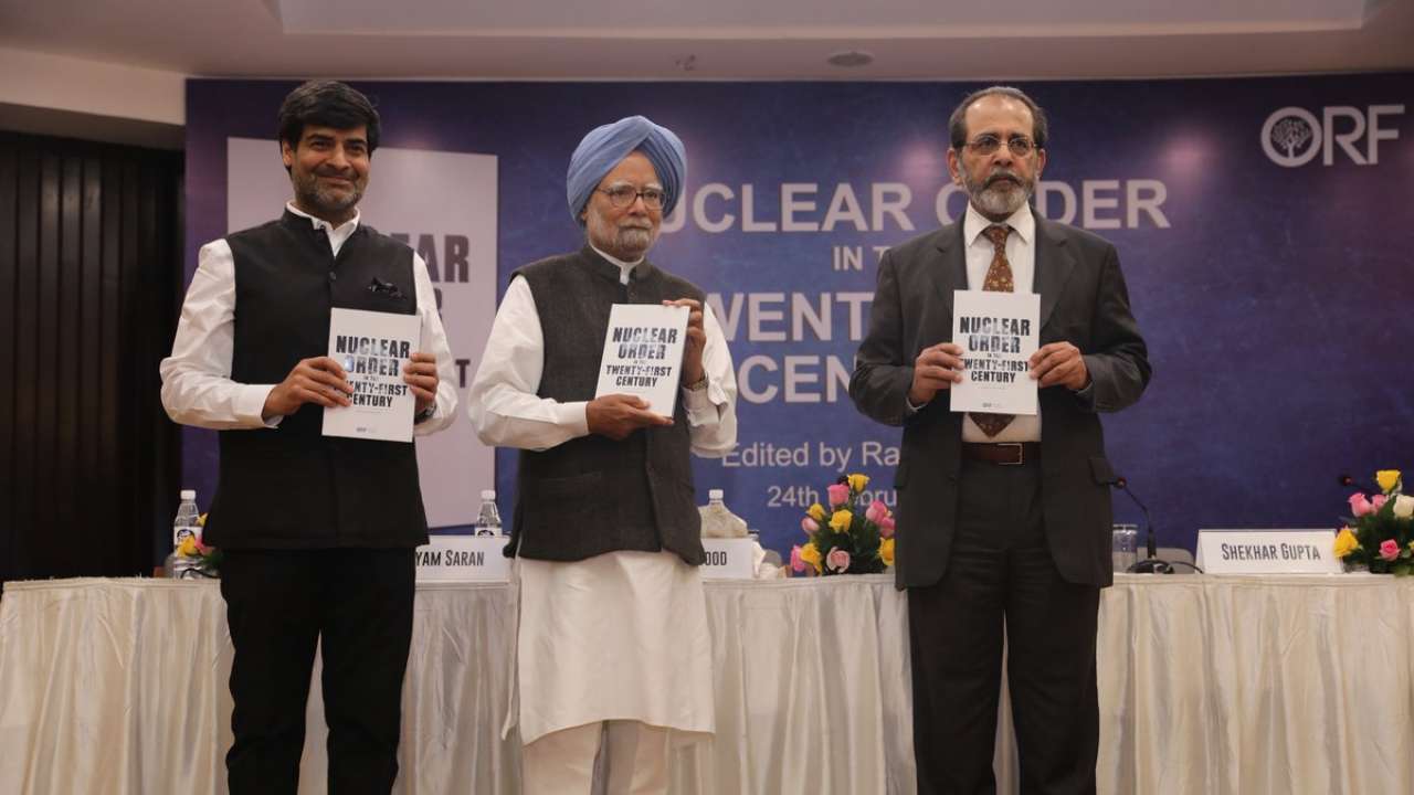 Manmohan Singh at the ORF event