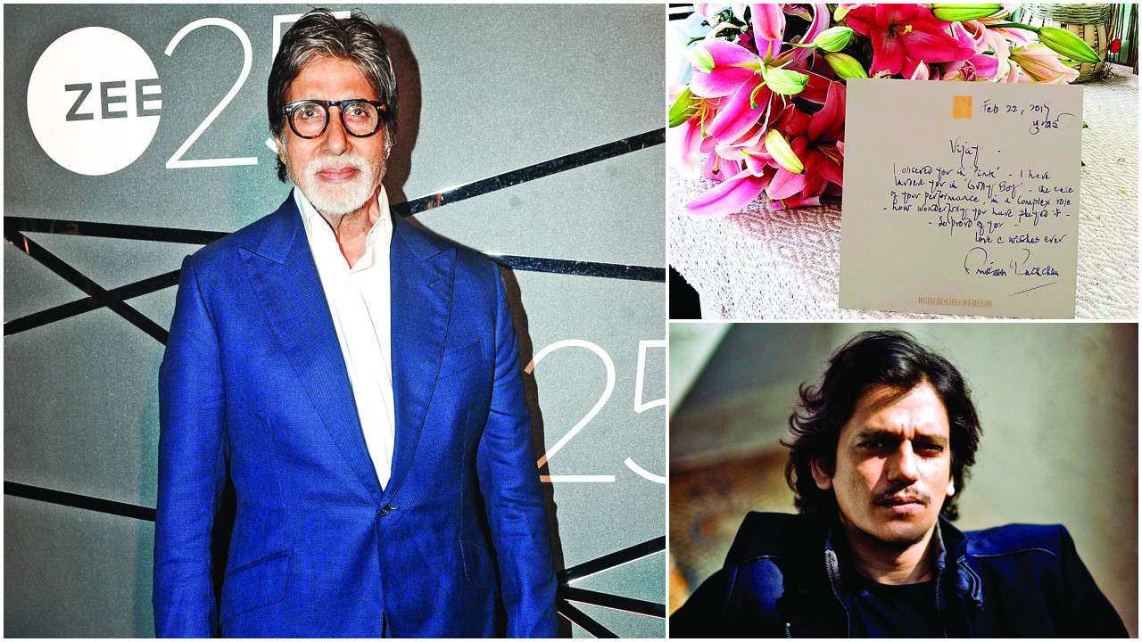 'Gully Boy' actor Vijay Varma aka Moeen gets appreciation from Amitabh Bachchan