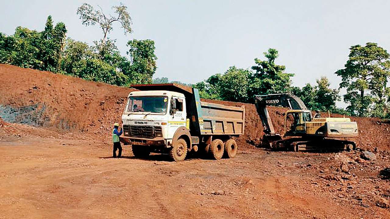 Iron ore mining