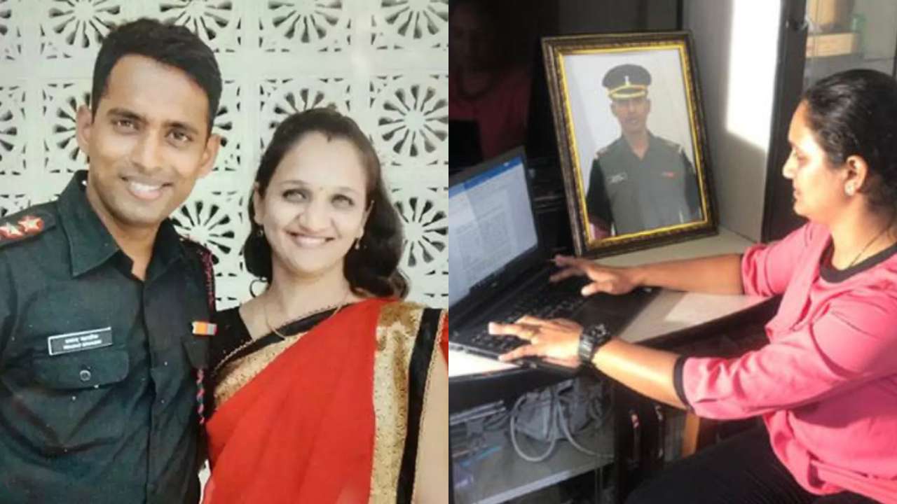 Martyred officer Major Prasad Mahadik wife to join Army, says ...