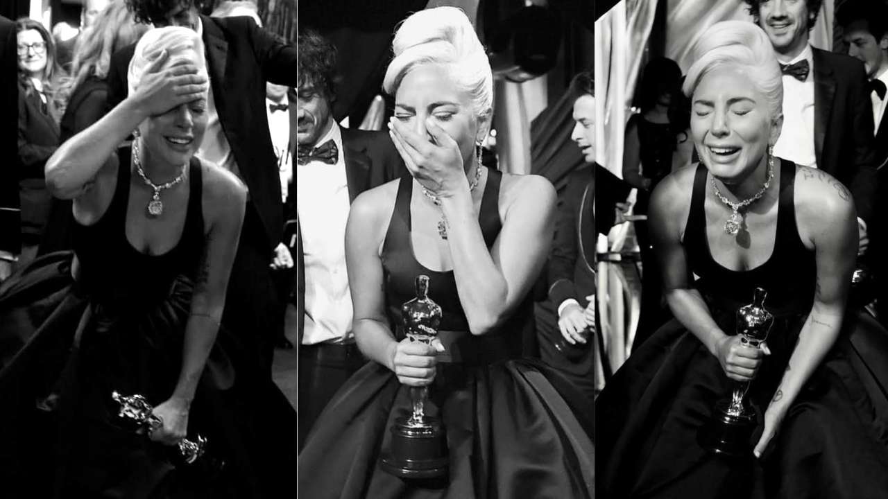 Cooper found a mention in Gaga's tearful acceptance speech as well