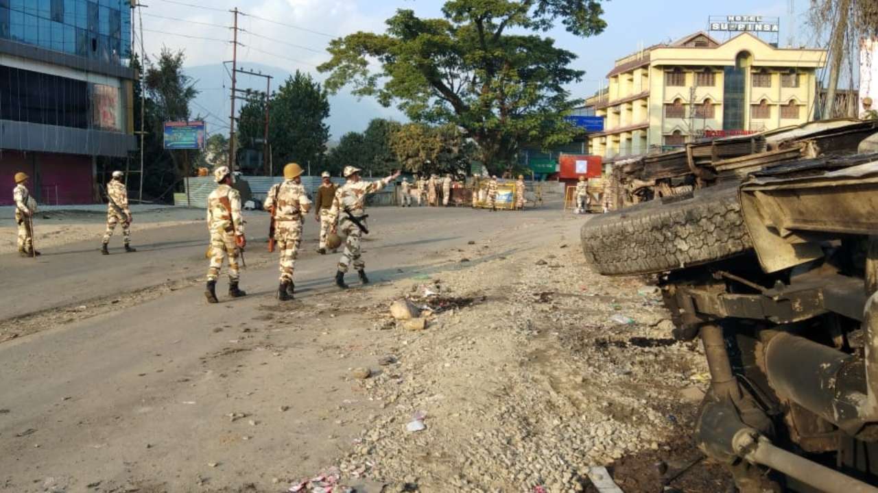 Heavy security in Arunachal Pradesh