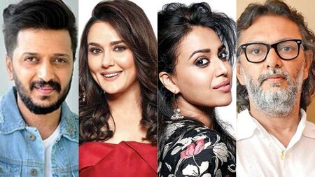 Riteish Deshmukh, Preity Zinta, Swara Bhasker and Rakeysh Omprakash Mehra