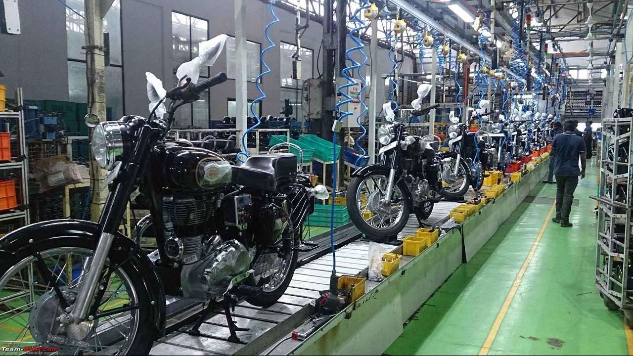 royal enfield company oragadam