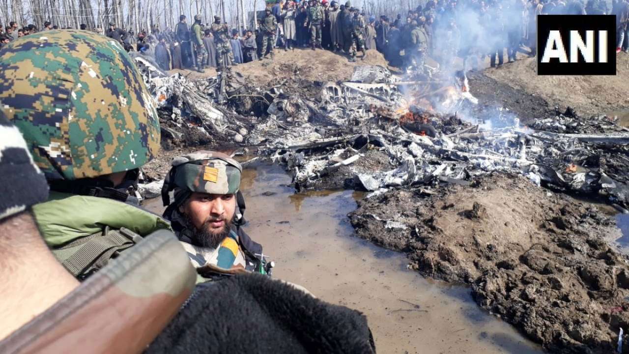 Indian Air Force Jet Crashes Near Budgam, Seven Killed