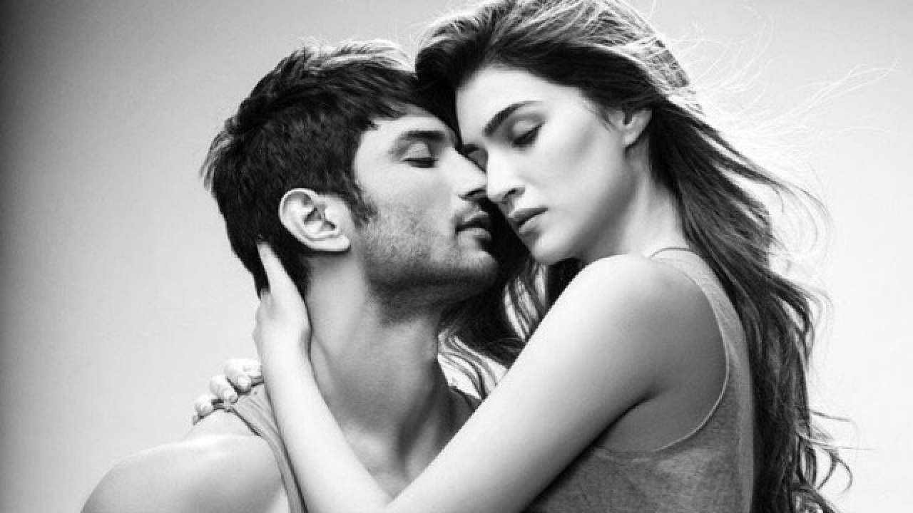 Kriti and Sushant in 'Raabta' still