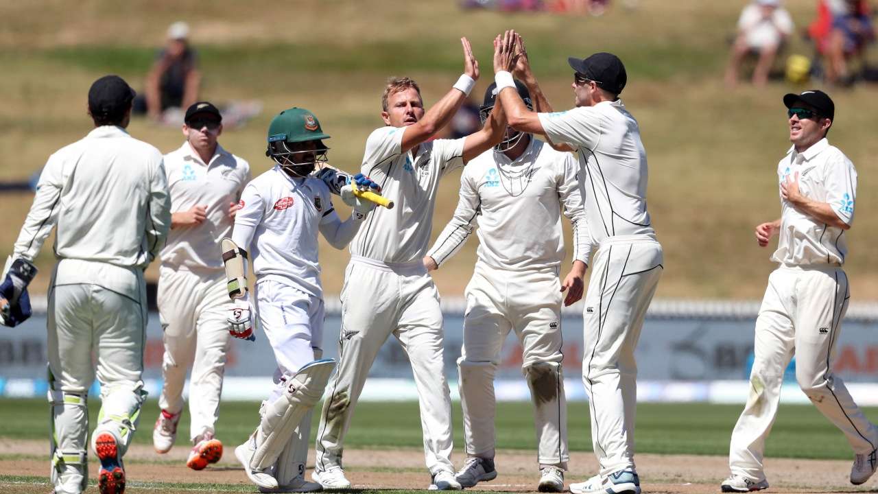 New Zealand Vs Bangladesh 1st Test Tactical Rethink Puts Kiwis On Top On Day 1