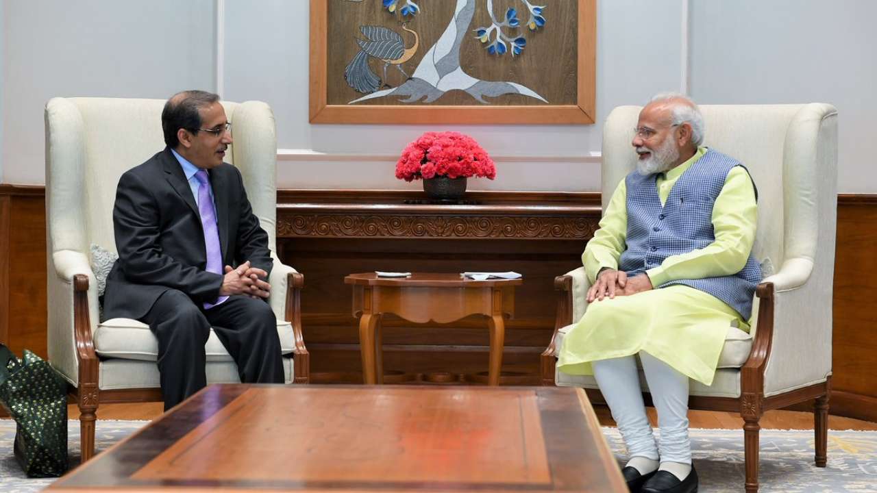 Saudi Arabia ambassador to India meets PM Modi