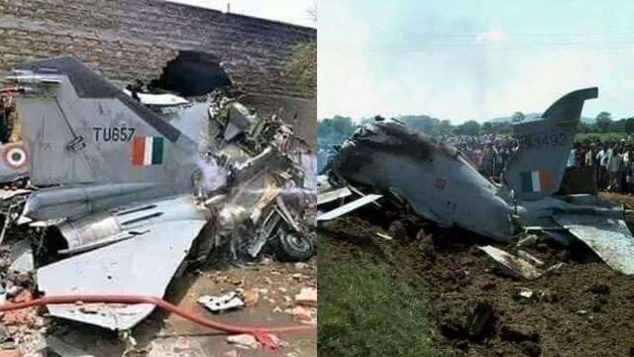 Pak showing old IAF crashes as evidence of shot down fighter jets