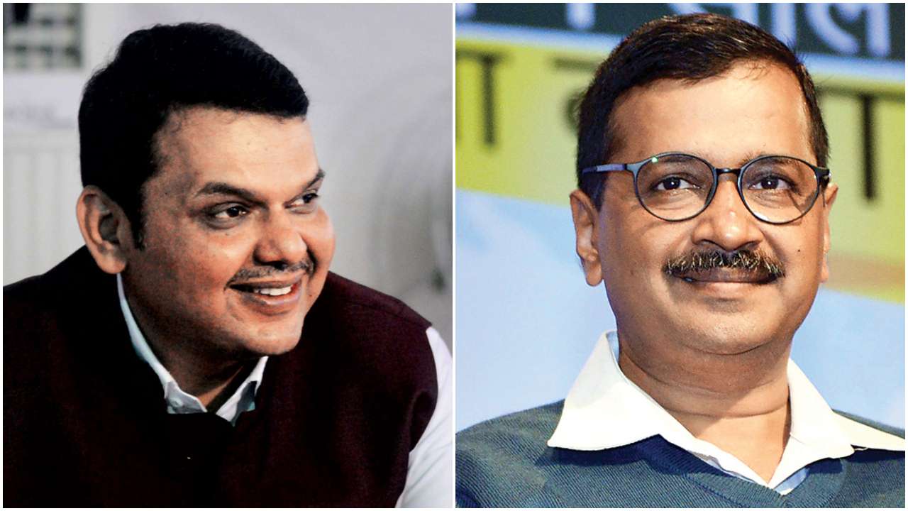 Devendra Fadnavis, Arvind Kejriwal