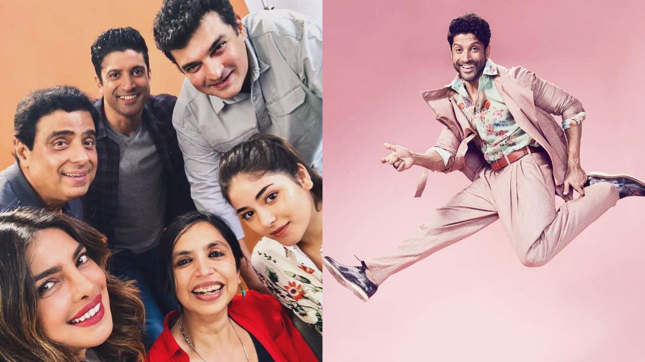 Farhan Akhtar shoots for last leg of 'The Sky is Pink' before kick-starting 'Toofan'