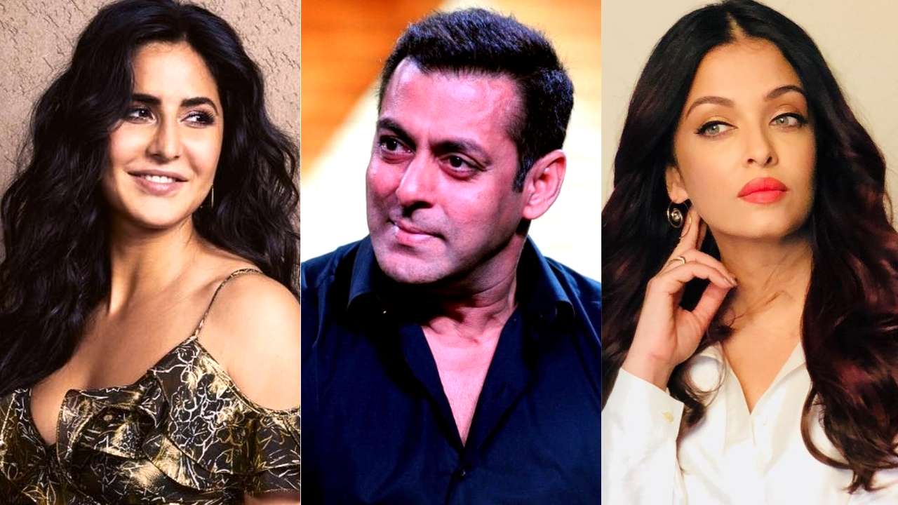 Katrina Kaif, Salman Khan and Aishwarya Rai Bachchan