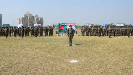 Exercise part of India-Bangladesh defence cooperation