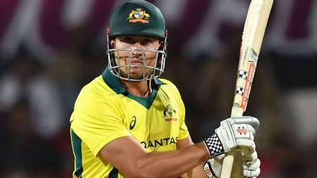 Marcus Stoinis stands tall