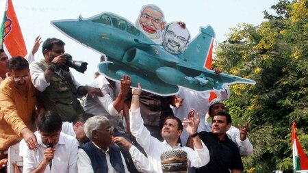 Rafale continues to be political hot-potato