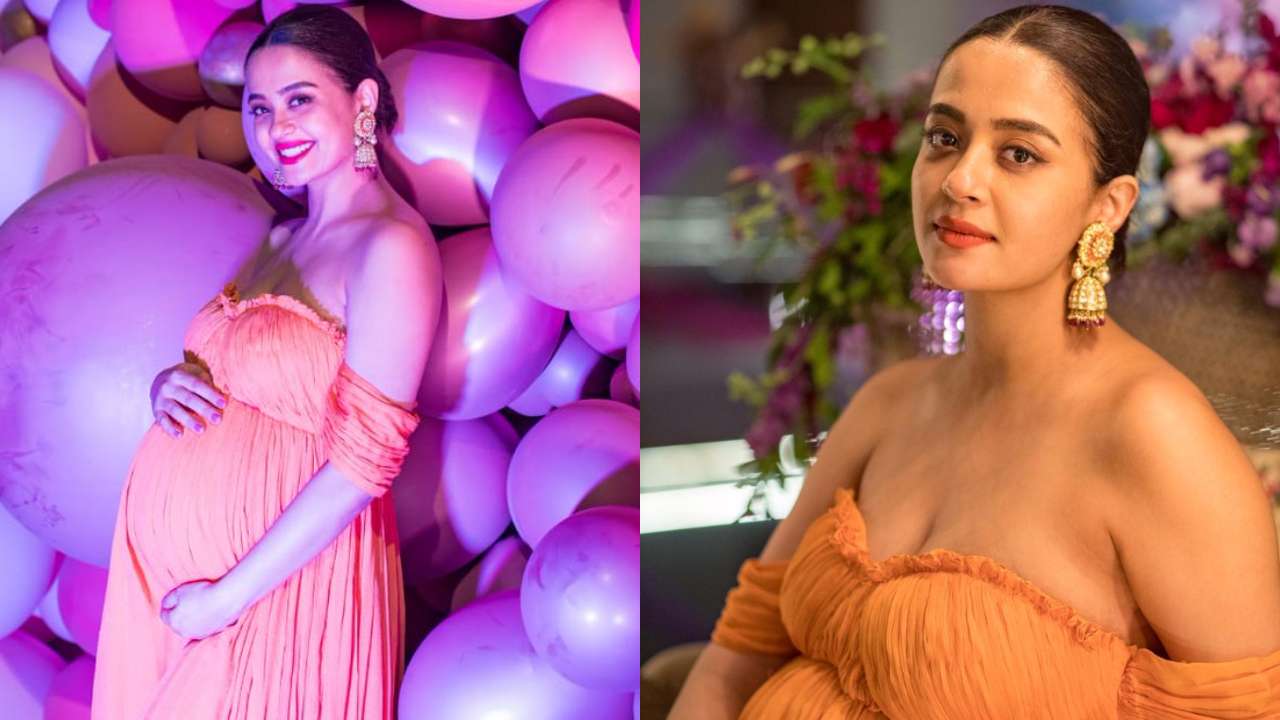 Surveen Chawla Sex Hd - Photos: Mom-to-be Surveen Chawla thanks her near and dear ones for her  magical baby shower