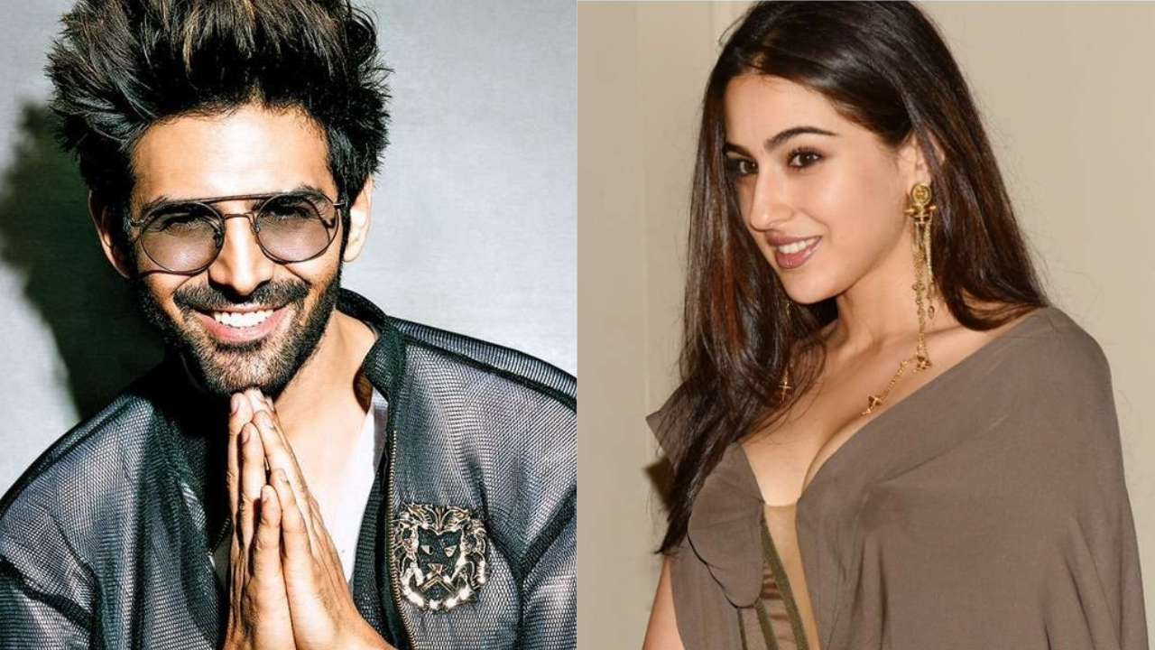 WATCH: Sara Ali Khan and Kartik Aaryan's STEAMY liplock video goes VIRAL!