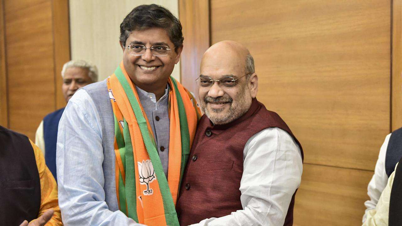 Panda with Amit Shah