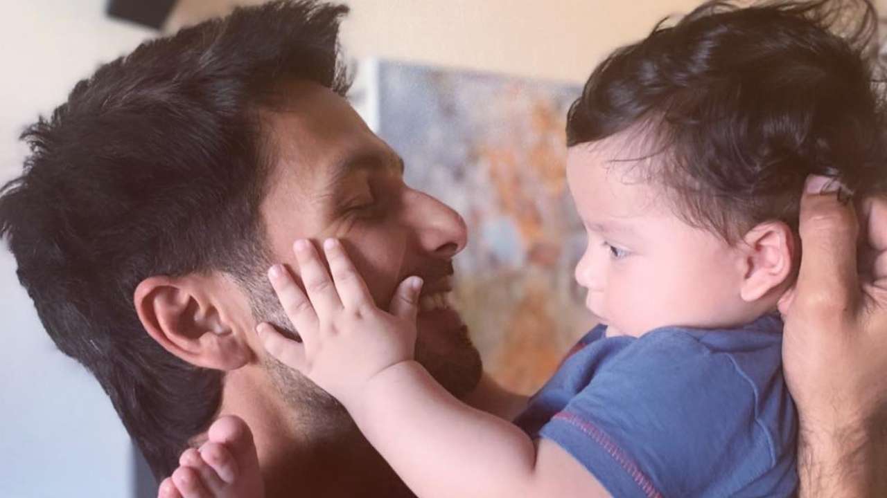 Shahid Kapoor shares his first photo with 'sun' Zain Kapoor and it's too cute to miss