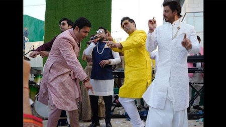 Watch: Karan Johar dances his heart out with Hardik Pandya