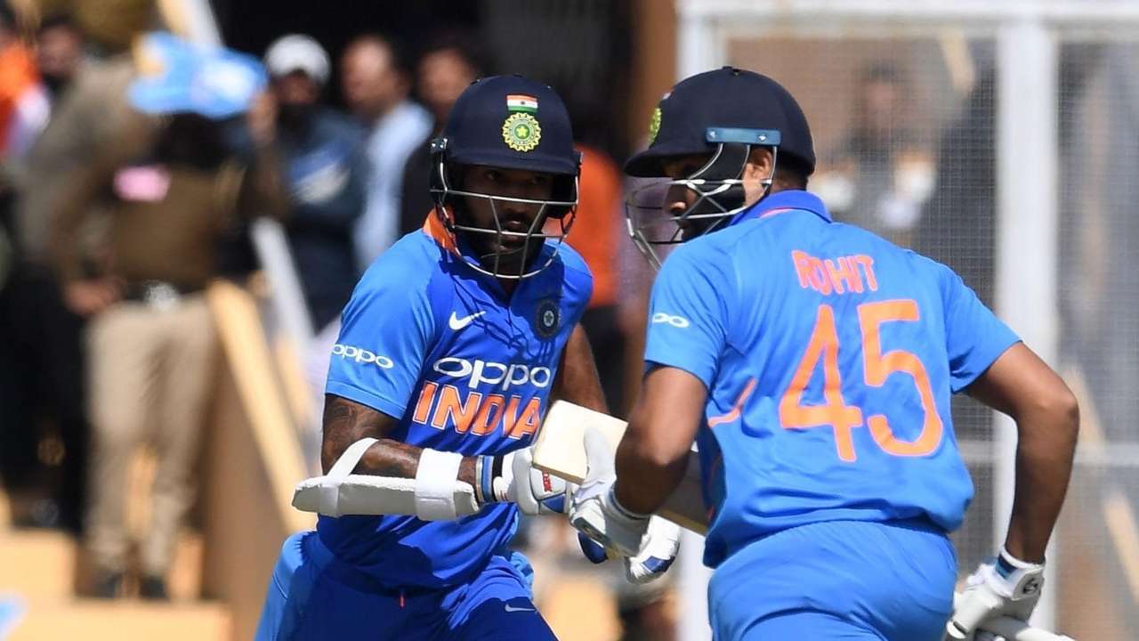 Shikhar Dhawan and Rohit Sharma