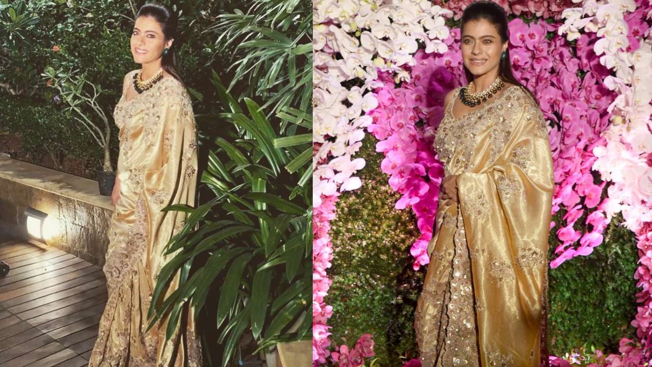 Kajol's beauty was enhanced