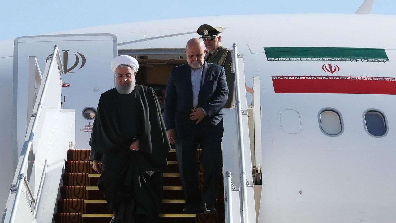 (Iranian President Hassan Rouhan) 