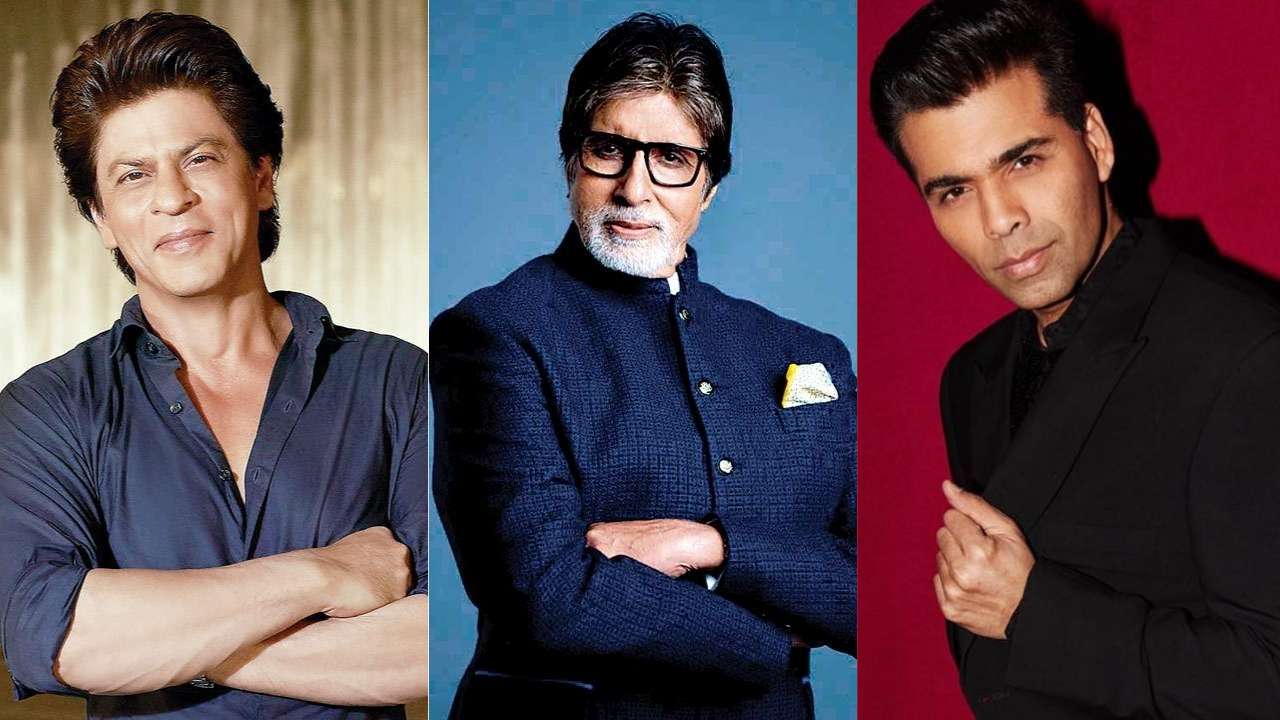 Shah Rukh Khan, Amitabh Bachchan and Karan Johar