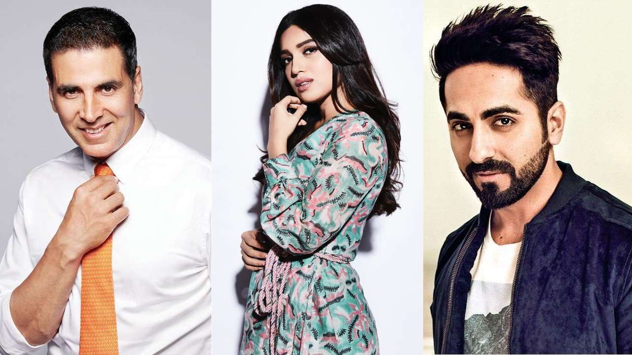 Akshay Kumar, Bhumi Pednekar and Ayushmann Khurrana