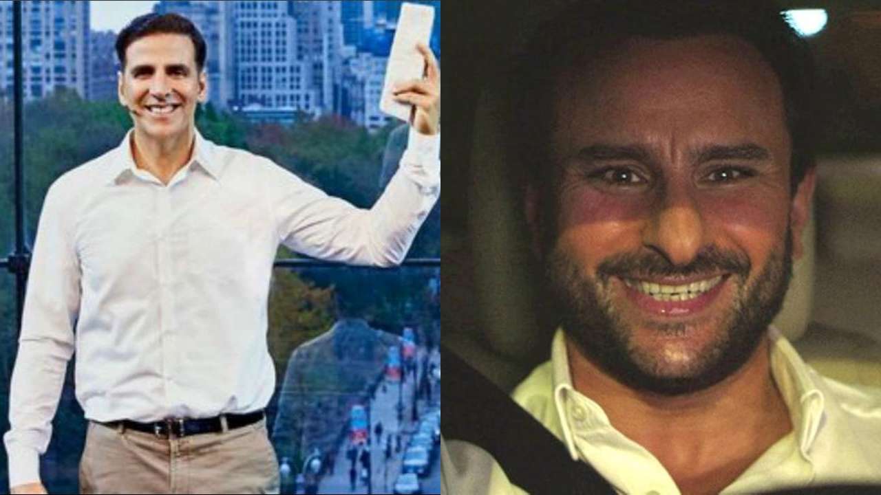 Akshay Kumar recalls the time when the mention of condom made Saif Ali Khan go ROFL