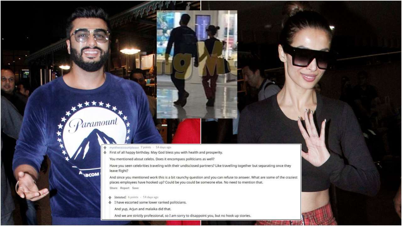 Arjun Kapoor and Malaika Arora once made separate exits just to avoid being clicked together