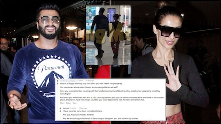 Arjun Kapoor and Malaika Arora once made separate exits just to avoid being clicked together