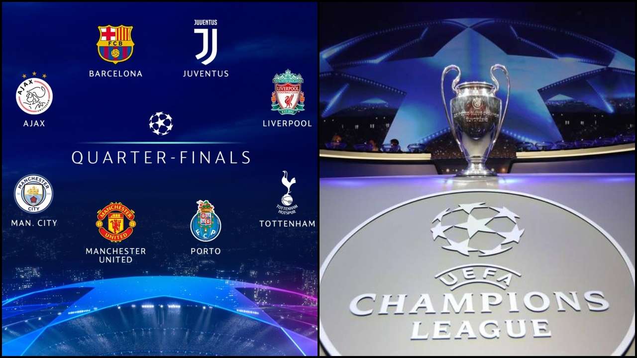 Champions League quarter-finals draw 