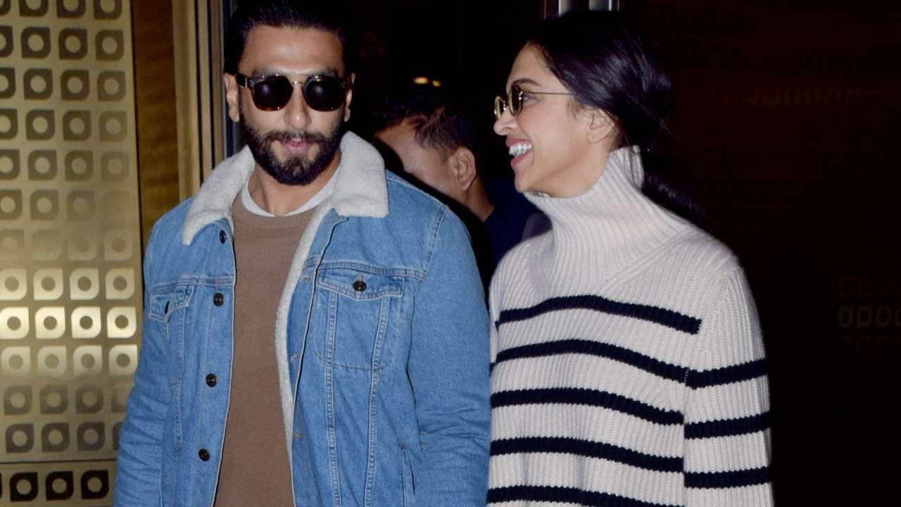 4 times Deepika Padukone created airport couple gear moments alongside Ranveer  Singh