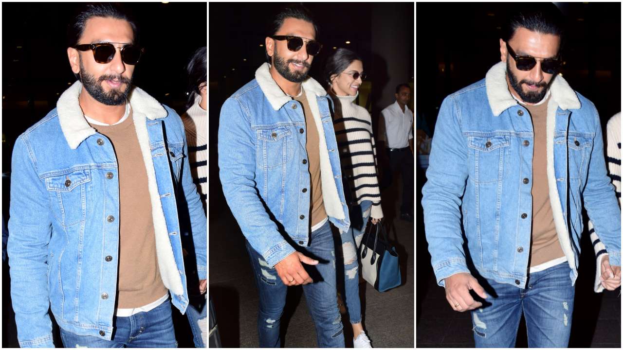 Deepika Padukone slays denim jacket season in style. Ranveer Singh loves  the look - India Today