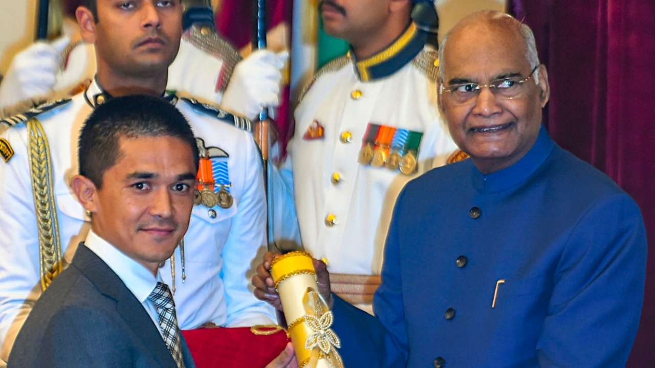 Padma Shri Sunil Chhetri - Football