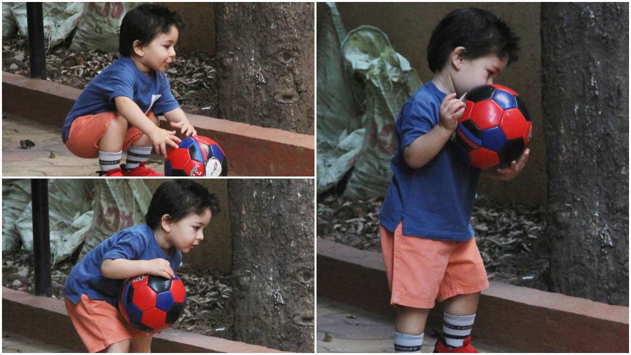 Taimur Ali Khan's new spiked hairdo gets the Internet talking; check ...