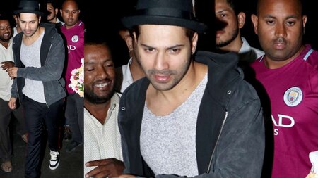 Varun Dhawan was going to receive a surprise