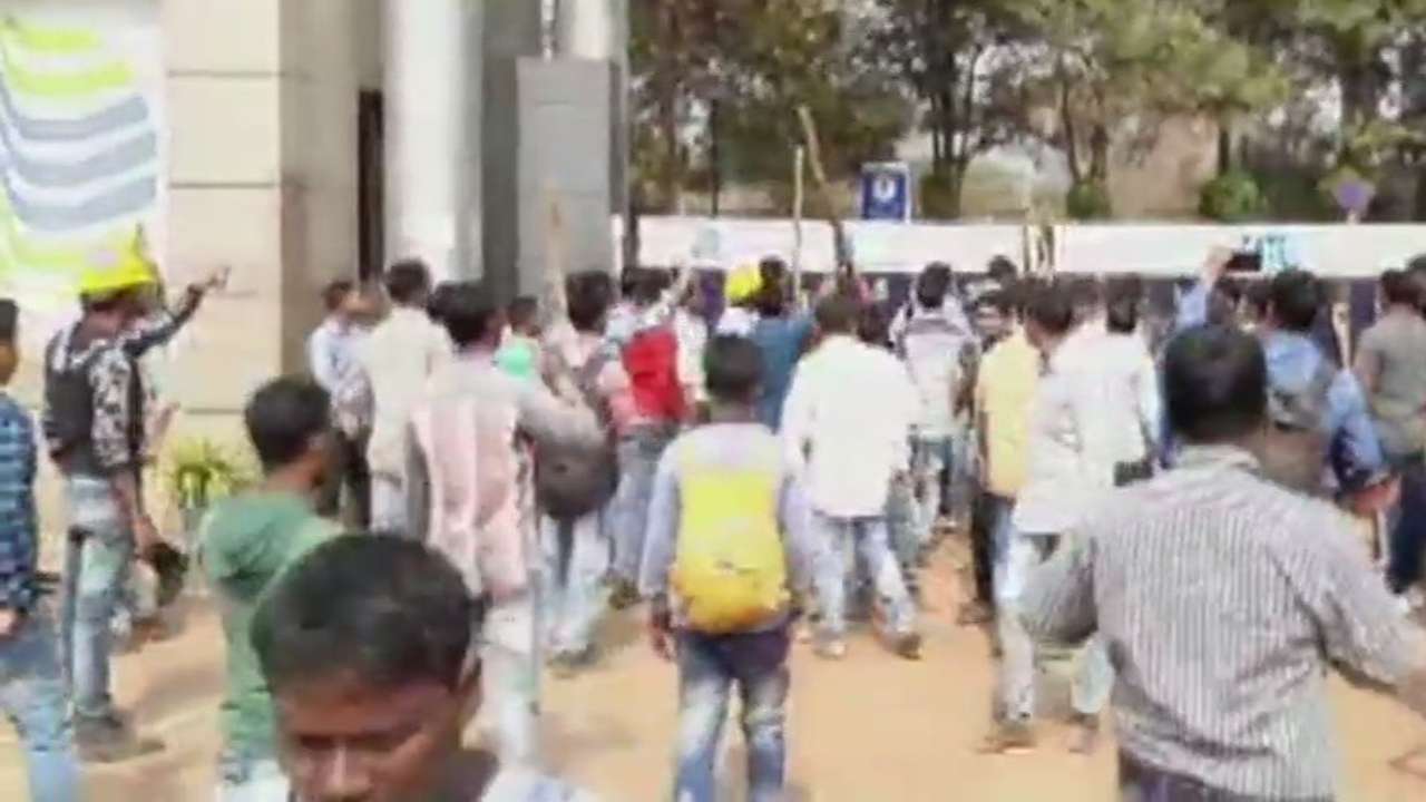 Clashes taking place