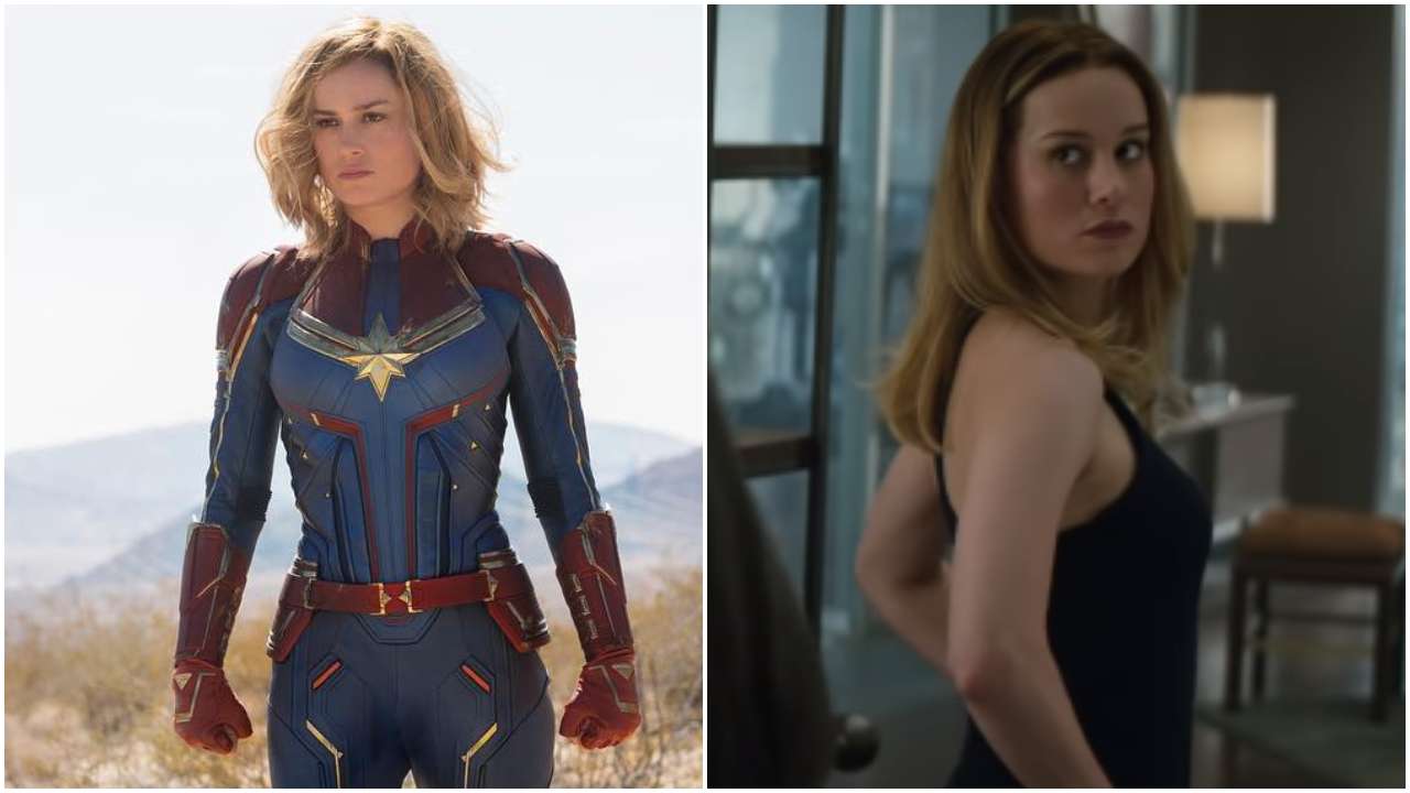 Avengers endgame captain marvel hot sale trailer