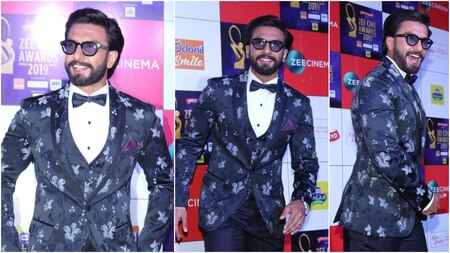 Ranveer Singh makes a stylish appearance!